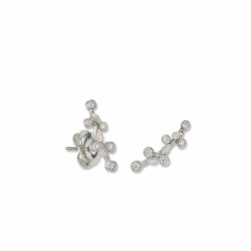 Laurier Ear Cuffs with Diamond by Lika Behar