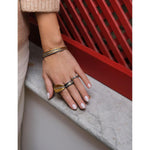 Laurier Ring with Diamond by Lika Behar
