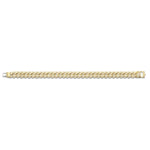 14KT Yellow Gold Diamond Cuban Bracelet 3.0ct - LDD431-Y-SDC Creations-Renee Taylor Gallery