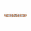 14K Rose Gold Geometric Stackable Diamond Ring - LR4579K45JJ-Gabriel & Co.-Renee Taylor Gallery