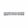 14K White Gold Scalloped Marquise Stackable Diamond Ring - LR4652W45JJ-Gabriel & Co.-Renee Taylor Gallery