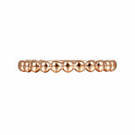 14K Rose Gold Bujukan Beaded Band - LR4871K4JJJ-Gabriel & Co.-Renee Taylor Gallery