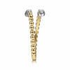 14K White & Yellow Gold Bujukan Ball and Diamond Open Bypass Ring - LR51745M45JJ-Gabriel & Co.-Renee Taylor Gallery