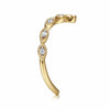 14K Yellow Gold Chevron Diamond Ring - LR51842Y45JJ-Gabriel & Co.-Renee Taylor Gallery