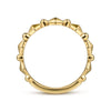 14K Yellow Gold Geometric Station Ring - LR52171Y4JJJ-Gabriel & Co.-Renee Taylor Gallery