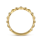 14K Yellow Gold Geometric Station Ring - LR52171Y4JJJ-Gabriel & Co.-Renee Taylor Gallery