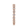 14K Rose Gold Marquise and Round Station Diamond Ring - LR5701K45JJ-Gabriel & Co.-Renee Taylor Gallery