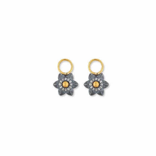 Lotus Ear Charms with Diamond by Lika Behar