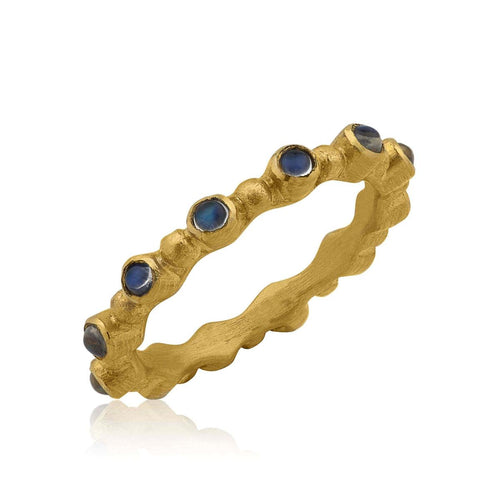Love Band with Moonstone by Lika Behar