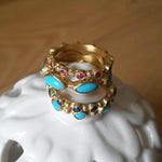 Love Band with Sapphire by Lika Behar