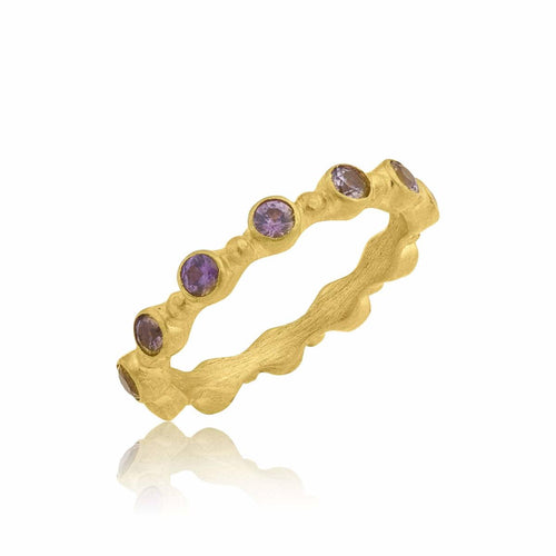 Love Band with Sapphire by Lika Behar