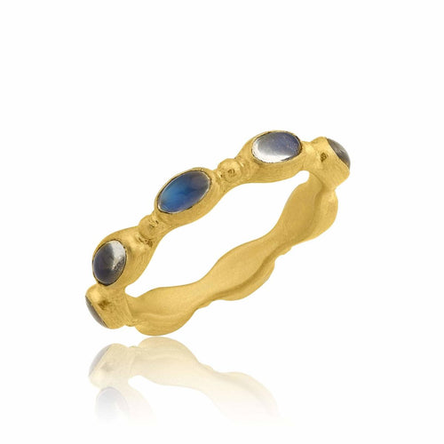 Love Band with Moonstone by Lika Behar