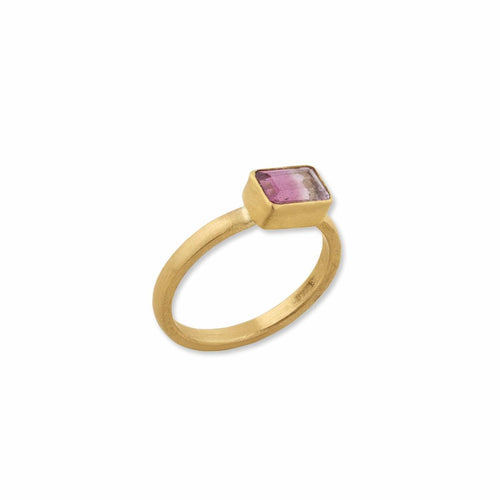Love Bicolor Tourmaline Ring by Lika Behar
