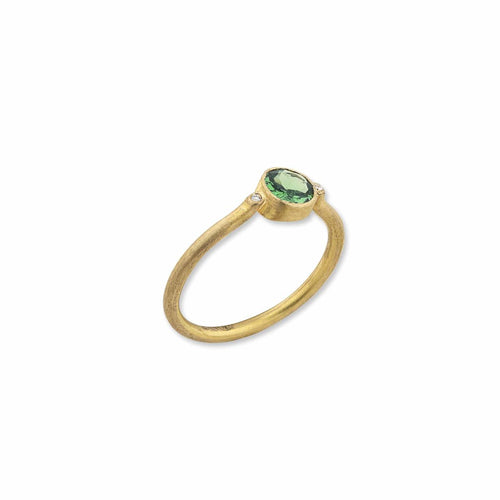 Love Ring with Tsavorite & Diamond by Lika Behar