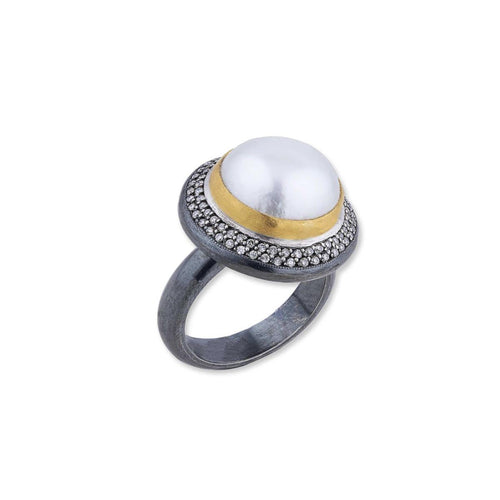 Lydia Ring with Pearls by Lika Behar