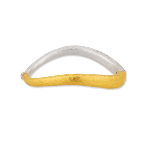 Lyric Gold Fused Silver Bracelet by Lika Behar