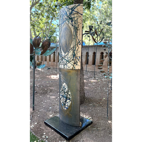 "Leaf Sculpture"-Damien Jones-Renee Taylor Gallery