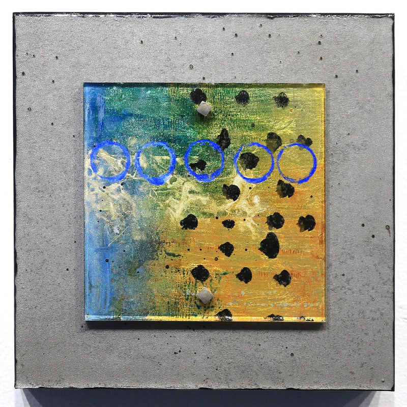 "Left of Center" 8x8-Cheryl Martin-Renee Taylor Gallery