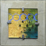 "Left of Center" 8x8-Cheryl Martin-Renee Taylor Gallery