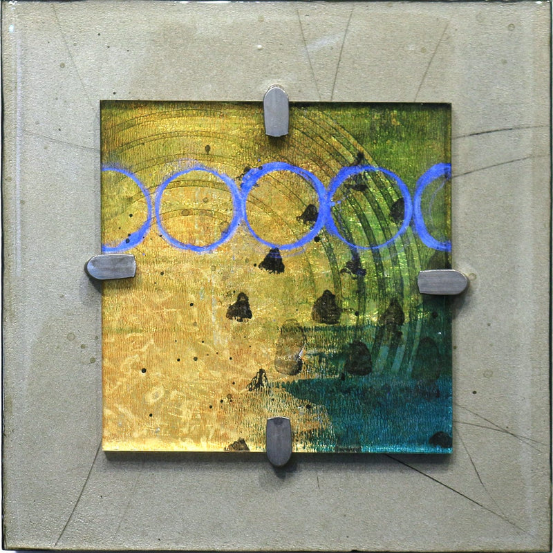 "Left of Center" 8x8-Cheryl Martin-Renee Taylor Gallery
