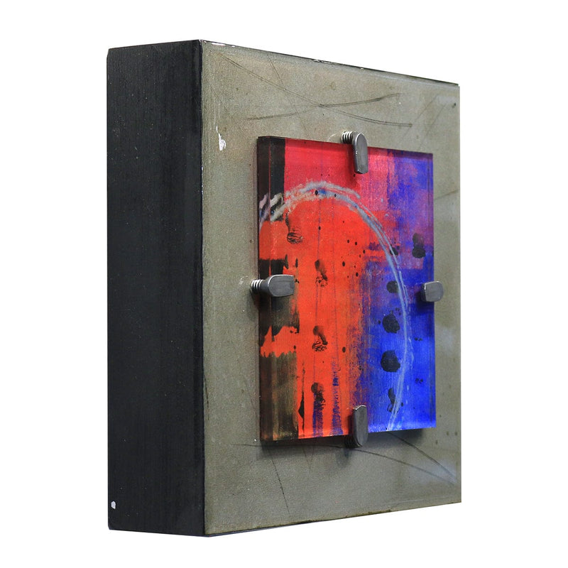 "Left of Center" 8x8-Cheryl Martin-Renee Taylor Gallery