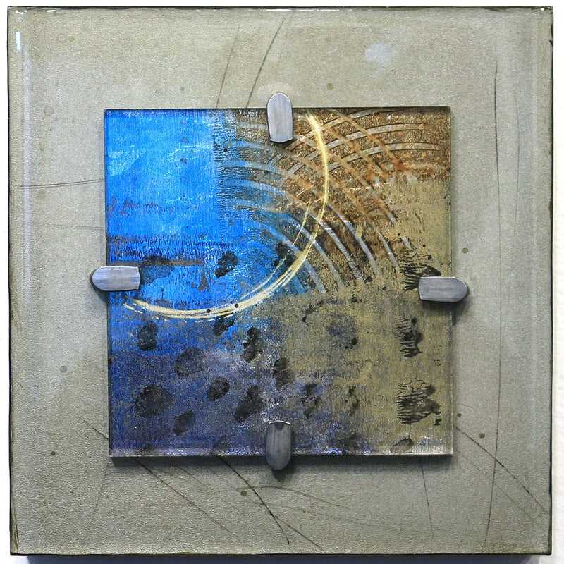 "Left of Center" 8x8-Cheryl Martin-Renee Taylor Gallery