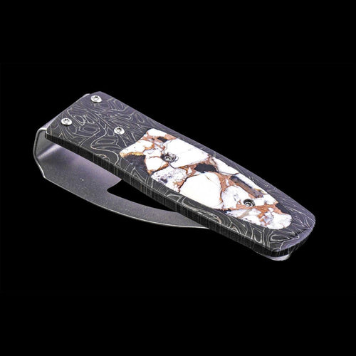Pharao White Buffalo Limited Edition Money Clip - M4 WHITE BUFFALO-William Henry-Renee Taylor Gallery