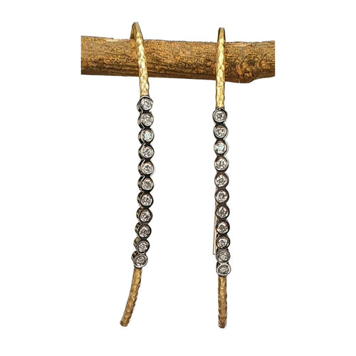 14K Gold & Diamond Earrings - M7556-Marika-Renee Taylor Gallery