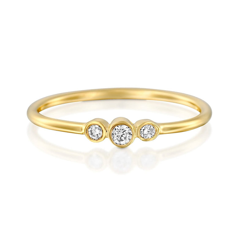 14K Gold & Diamond Ring - M8048-Marika-Renee Taylor Gallery