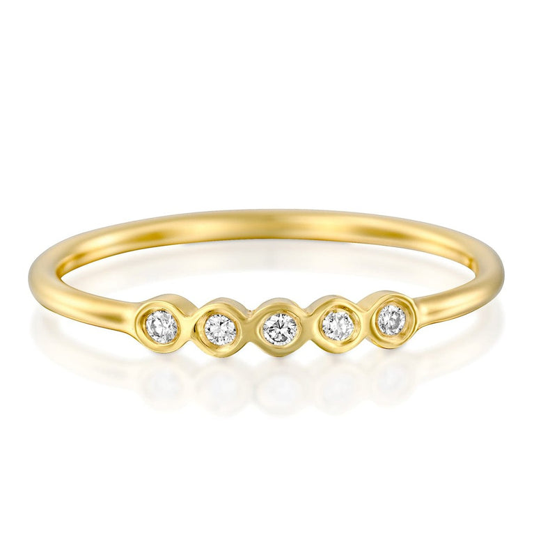 14K Gold & Diamond Ring - M8051-Marika-Renee Taylor Gallery