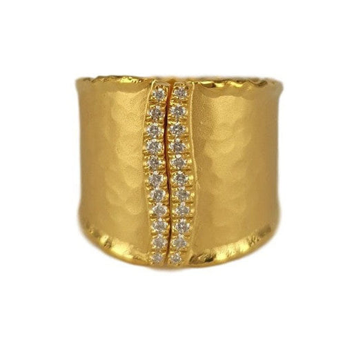 14K Gold & Diamond Ring - M8066-Marika-Renee Taylor Gallery