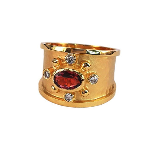 14K Gold & Diamond - M8195-Marika-Renee Taylor Gallery