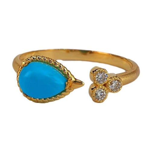 14K Yellow Gold & Diamond Ring - M8219-Marika-Renee Taylor Gallery