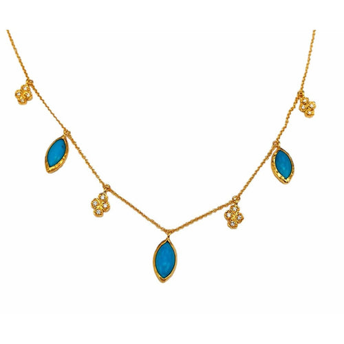 14K Gold & Diamond Necklace - M8386-Marika-Renee Taylor Gallery