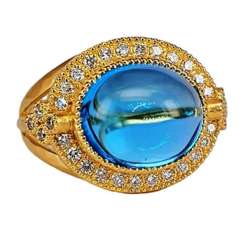 14K Gold & Diamond Ring - M8387-Marika-Renee Taylor Gallery