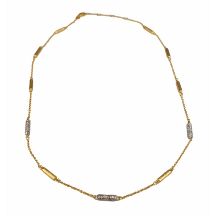 14K Gold & Diamond Necklace - M8493-Marika-Renee Taylor Gallery
