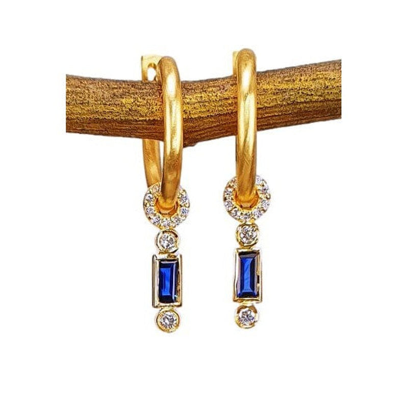 14K Gold & Diamond Earrings - M8564-Marika-Renee Taylor Gallery