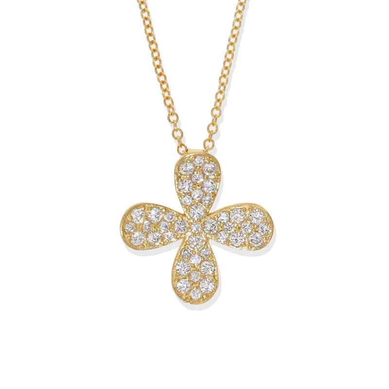 Marika Diamond & 14k Gold Flower Necklace - MA8822-Marika-Renee Taylor Gallery