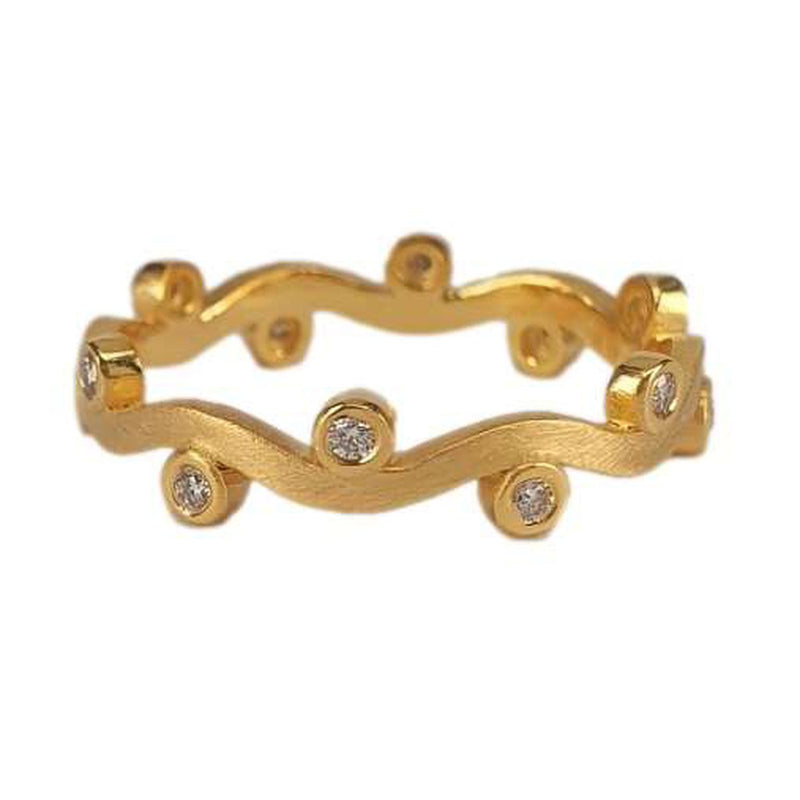 14K Gold & Diamond Ring - M9195-Marika-Renee Taylor Gallery