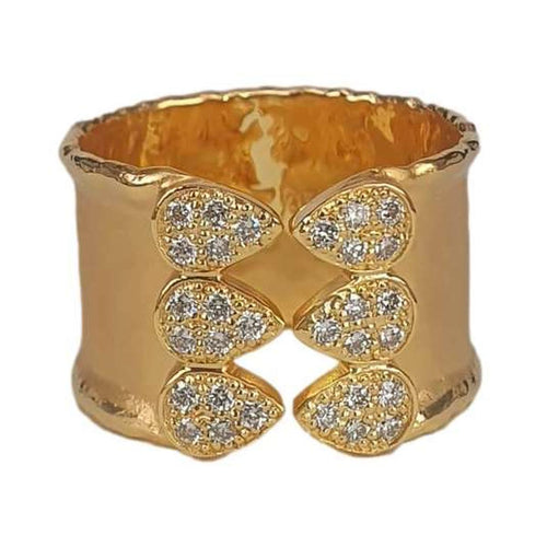 14K Gold & Diamond Ring - M9510-Marika-Renee Taylor Gallery