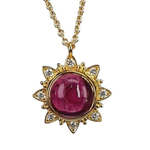 14K Gold Necklace - M9513-Marika-Renee Taylor Gallery