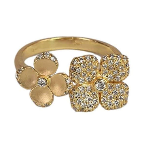 14K Gold & Diamond Ring - M9521-Marika-Renee Taylor Gallery