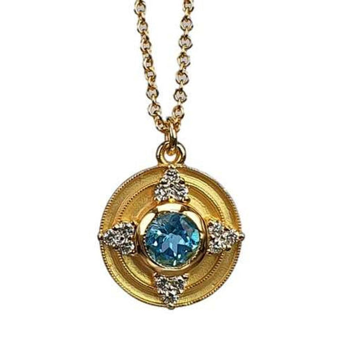 14K Gold Necklace - M9672-Marika-Renee Taylor Gallery
