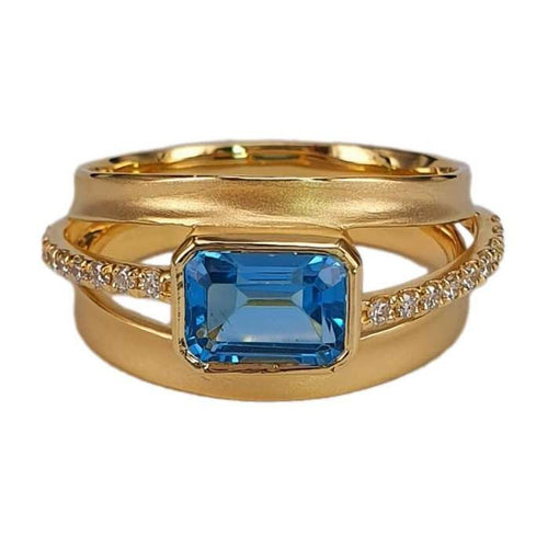 14K Gold & Diamond Ring - M9679-Marika-Renee Taylor Gallery