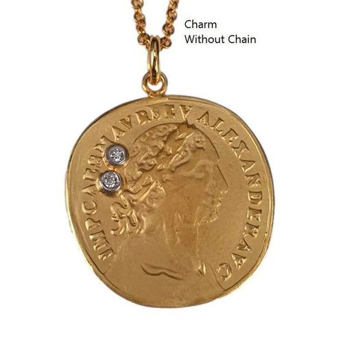 14K Gold Pendant - M9795-Marika-Renee Taylor Gallery