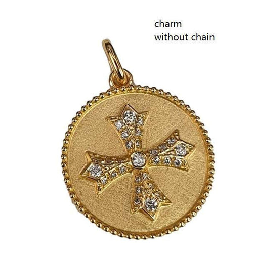 14K Gold Pendant - M9805-Marika-Renee Taylor Gallery