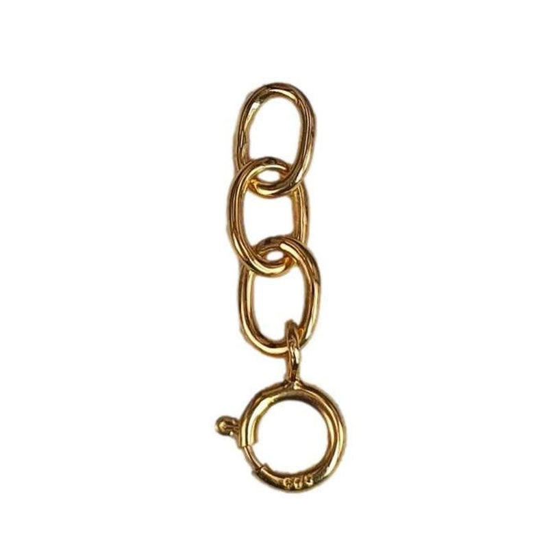 14K Gold Chain Extender with Spring Ring Clasp - M9836-Marika-Renee Taylor Gallery
