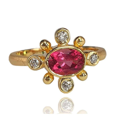 14K Gold & Diamond Ring - M9860-Marika-Renee Taylor Gallery