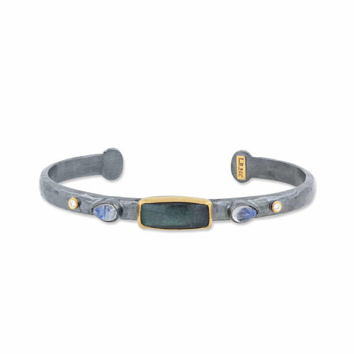 Moondance Cuff with Labradorite & Diamond by Lika Behar