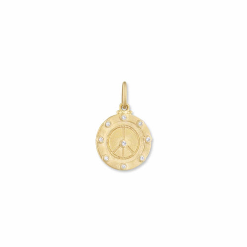 Peace Medallion, Diamonds by Lika Behar